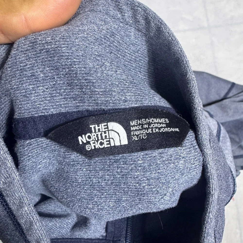 The North Face Mens 1/4-Zip Sweatshirt‎ Gray Long Sleeve Mock Neck Outdoor XL